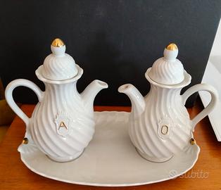 Set Olio e Aceto in Porcellana Umid Air - Stile Ca