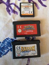 Giochi gba e Nintendo ds