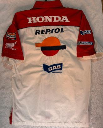 Camicia Repsol Honda GAS MotoGP 2002 Rossi HRC