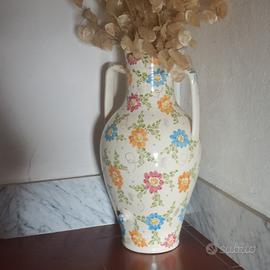 Vaso ceramica decorato