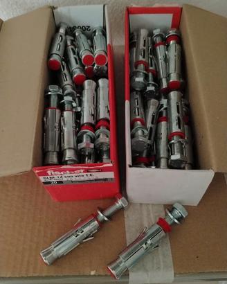 40 Tasselli Fischer SLM 12 con vite TE M12x90