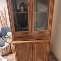 Armadio vetrina vintage