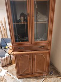 Armadio vetrina vintage