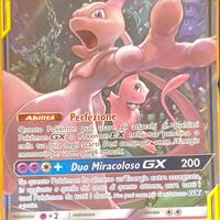 Carte pokemon mewtwo e mew