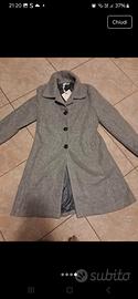 cappotto donna grigio.meda lunghezza