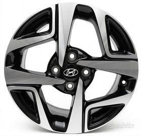 4 Cerchi da 15' in Lega - Hyundai - I10 I25 52910 