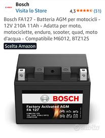 Batteria Bosch FA127 12V 210A 11Ah