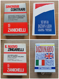 Dizionari italiano, inglese, francese,sinonimi ecc