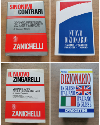 Dizionari italiano, inglese, francese,sinonimi ecc