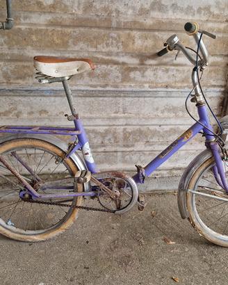 bicicletta pieghevole vintage 