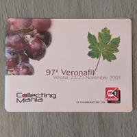 Folder Vuoto 97 Veronafil 2001 x Schede Telefonich