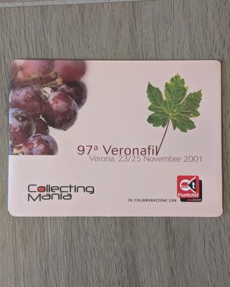 Folder Vuoto 97 Veronafil 2001 x Schede Telefonich