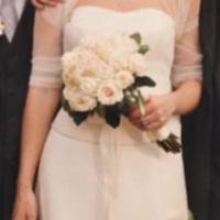 Abito da sposa sartoriale in seta avorio tg 44