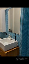 Piastrelle mosaico azzurre