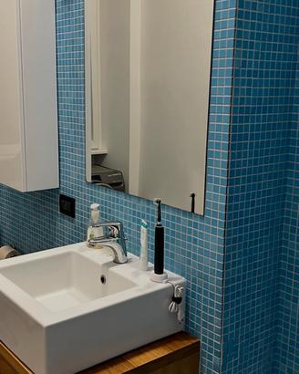 Piastrelle mosaico azzurre