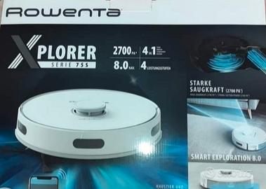 robot aspirapolvere Rowenta Explorer 75s