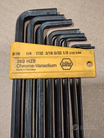 Chiavi a brugola in pollici