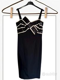 Abito nero Luisa Spagnoli-paillettes