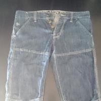 Pantaloni corti jeans taglia 30