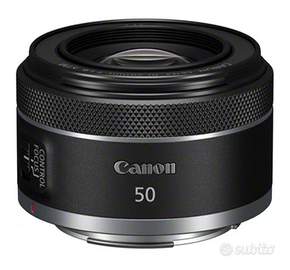 Canon RF 50 mm f 1.8 in garanzia