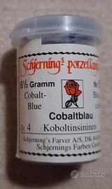 Colore in polvere per pittura su porcellana/cerami