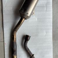 Marmitta akrapovic  completa  Yamaha mt 125 2024