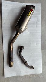 Marmitta akrapovic  completa  Yamaha mt 125 2024