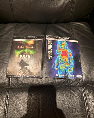 Bluray 4k Prey & The predator