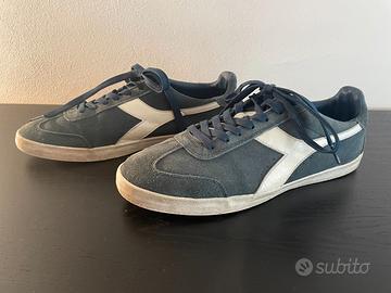 Diadora Sneakers Uomo Blu in Suede – Taglia 45