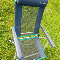 Sedia sdraio da campeggio