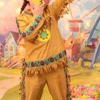 Vestito carnevale indiano/indiana