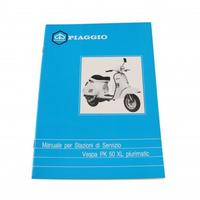 Manuale stazioni di servizio Vespa PK 50 XL Plurim