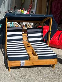 Sdraio da giardino per bambini