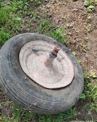 Ruota di cariola da muratore