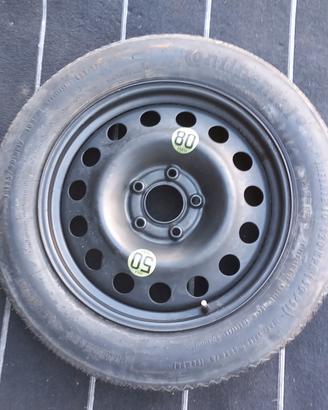 Ruotino di scorta 17 BMW Serie 3 Continental CST17