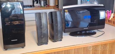 impianto audio Samsung 2.1  (300w in rms)