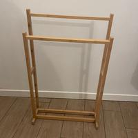 Portasciugamani Ikea Ragrund con due bracci