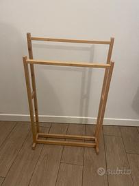 Portasciugamani Ikea Ragrund con due bracci