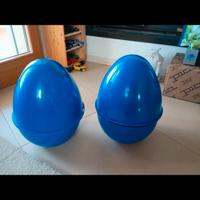 uova di pasqua in plastica contenitore 