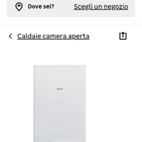 Caldaia a camera aperta Beretta cai 24 lx