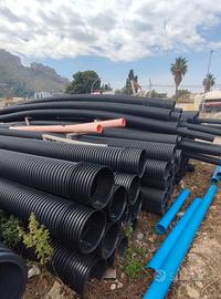 Tubi fogna corrugati