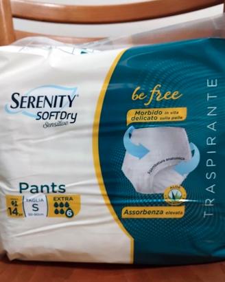 8x14 Pannoloni a Mutandina Serenity SoftDry S