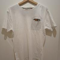T-shirt bianca Statham Vintage uomo