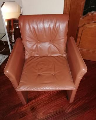 Poltrona tipo mod. ECOS o Break Bellini pelle