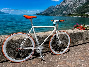 Bici Bianchi 🚲🚴♂️ stile fixed / urban con cambi