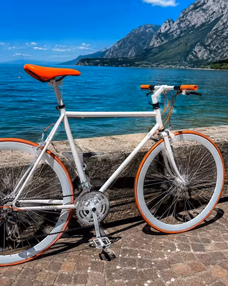 Bici Bianchi 🚲🚴♂️ stile fixed / urban con cambi
