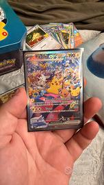 carta Pokemon rarità Pikachu 150/128 
