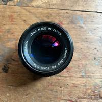 Canon FD 50 1.4 Japan