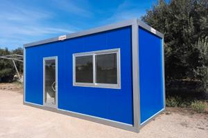 Box coibentato prefabbricato - dim. 6,00 x 2,40 m