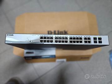D-Link DGS-1210-24P SMART SWITCH